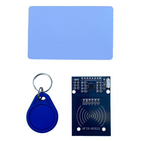 Kit Módulo RFID MRFC522 (13,56 MHz) com Cartão e Chaveiro