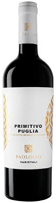 PAOLOLEO PRIMITIVO PUGLIA IGP 2024