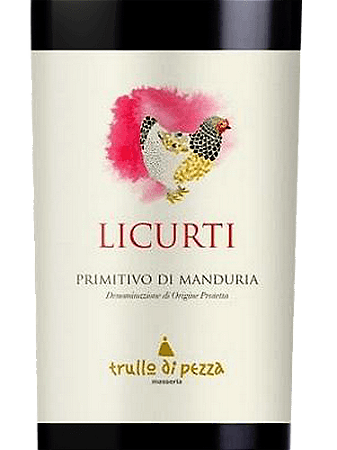 TRULLO DI PEZZA - LICURTI - PRIMITIVO DI MANDURIA DOP 2022