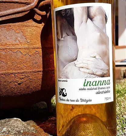 VINHO NATURAL BRASIL -BRANCO SECO - COMPRAS A PARTIR DE 4 GARRAFAS - VINHOS DA RUA DO URTIGÃO - Inanna Alvarinho Monte Belo do Sul 2025
