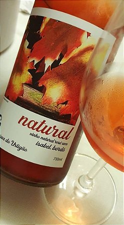 COMPRAS A PARTIR DE 4 GARRAFAS DO MESMO  PRODUTOR - VINHO NATURA BRASIL  - ROSÉ SECO - VINHO DA RUA DO URTIGÃO - Natural Isabel Orgânica Nova Petrópolis 2023