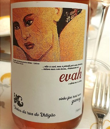 COMPRAS A PARTIR DE 4 GARRAFAS DO MESMO  PRODUTOR - VINHO NATURAL BRASIL - CLARETE SECO - VINHO DA RUA DO URTIGÃO - Evay Gamay Pinheiro Machado 2023