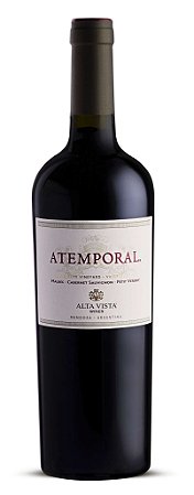 AZUL - MINIMO DE R$ 500,00 COM VINHOS PODENDO SEREM MISTURADOS DA IMPORTADORA AZUL - ALTA VISTA ATEMPORAL MALBEC/ CAB.SAUV/PETIT VERDOT TTO 2022