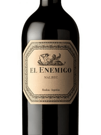CAIXA COM 4 GARRAFAS  EL ENEMIGO MALBEC 2021