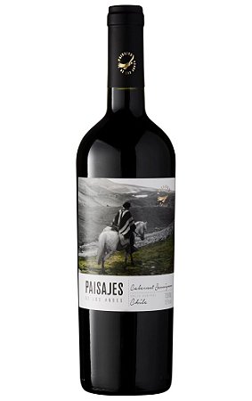 CAIXA COM 6 GARRAFAS  PAISAJES DE LOS ANDES CAB. SAUVIGNON 2021