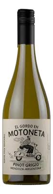 VINHOS NATURAIS ARGENTINOS – EL GORDO EM MOTONETA GARAGE WINES EL GORDO PINOT GRIGIO 2022