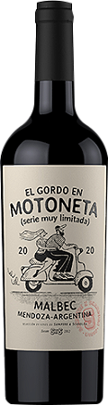 VINHOS NATURAIS ARGENTINOS – EL GORDO EM MOTONETA GARAGE WINES EL GORDO SERIE MUY LIMITADA MALBEC 2023