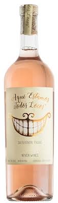 NATURE WINES CAIXA SOMENTE DE 06 GARRAFAS DENTRO DESTA CATEGORIA E GANHE 01 GARRAFA SURPRESA – Bodega & Viñedos Niven Aqui Estamos Todos Locos (Rose) 2023