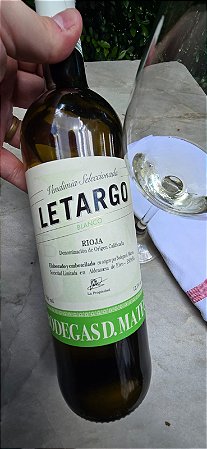 IMPORTADORA AMARELA COMPRAS NO TOTAL DE R$ 850,00 PODENDO MISTURAR ( DA MESMA IMPORTADORA) BODEGAS D. MATEOS - LETARGO BLANCO 2024