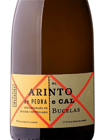 NOVIDADE - CAIXA COM 3 GARRAFAS - ARINTO DE PEDRA E CAL DOC BUCELAS BRANCO 2020/2021