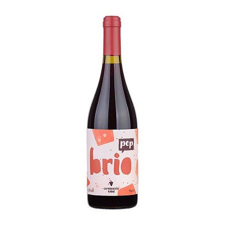 NOVIDADE VINHOS NATURAIS ITÁLIA - TENUTA L'ARMONIA BRIO POP 2020 VINHO TINTO SECO