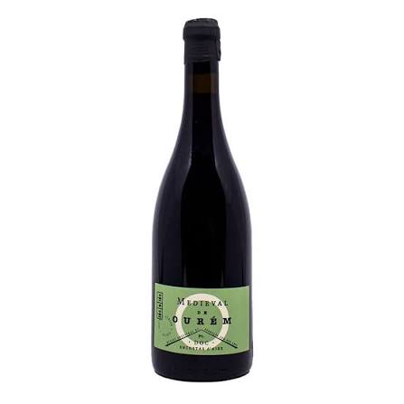 NOVIDADE VINHOS NATURAIS PORTUGAL - CAIXA COM 03 GARRAFAS - MEDIEVAL DE OURÉM DOC ENCOSTAS D’AIRE PALHETE 2022
