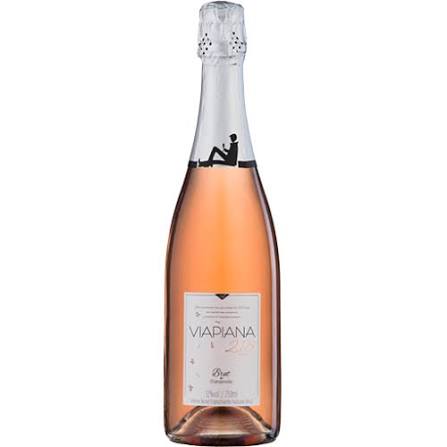 NOVIDADE SUPER -ESPUMANTE VIAPIANA BRUT ROSE 218 DIAS