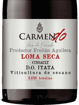 NOVIDADE NO SITE -VINHO CARMEN DO LOMA SECA CINSAULT 2022