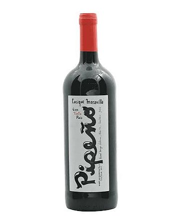NOVIDADE NO SITE -NATURAL - VINHO CACIQUE PIPENO PAIS 2022