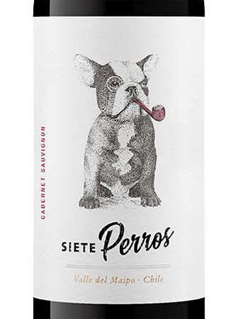 NOVIDADE NO SITE - VINHO SIETE PERROS CABERNET SAUVIGNON 2022