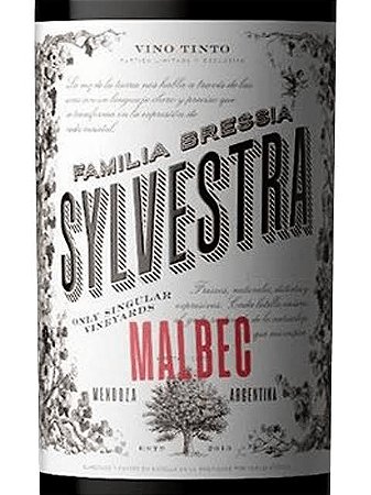 NOVIDADE NO SITE -BODEGA BRESSIA -VINHO SYLVESTRA MALBEC 2023