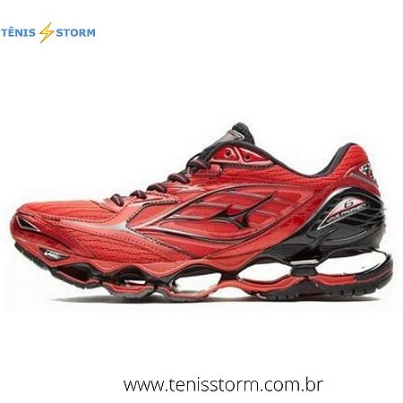 mizuno wave prophecy 6 vermelho