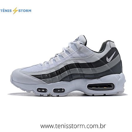 air max 95 branco e cinza