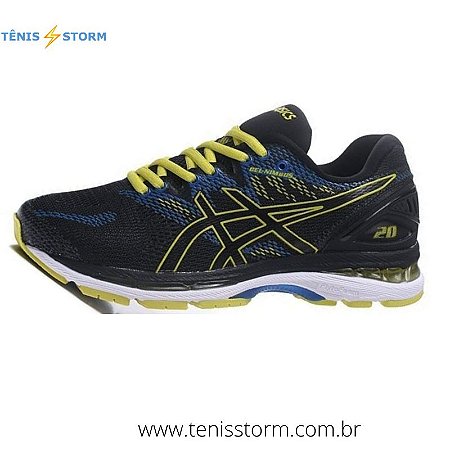 asics nimbus 20 amarelo