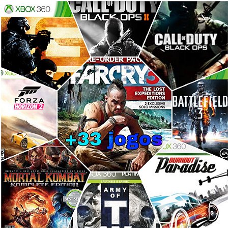 COMBO 42 JOGOS - MÍDIA DIGITAL XBOX 360