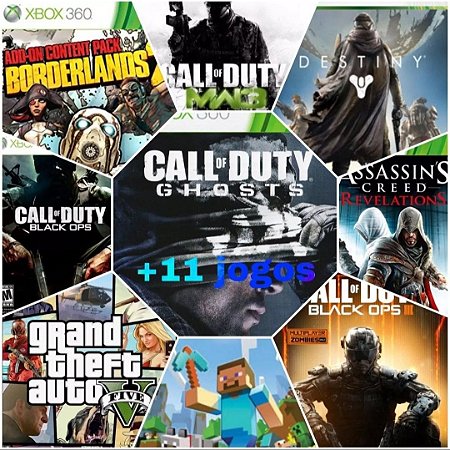 COMBO DE 20 JOGOS - MÍDIA DIGITAL XBOX 360