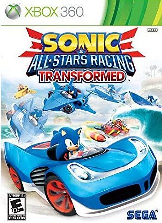 Sonic & All-Stars Racing Transformed- MÍDIA DIGITAL XBOX 360