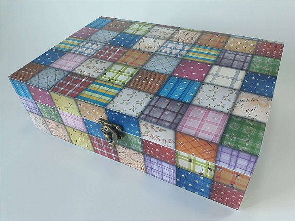 Caixa de Costura Colorida
