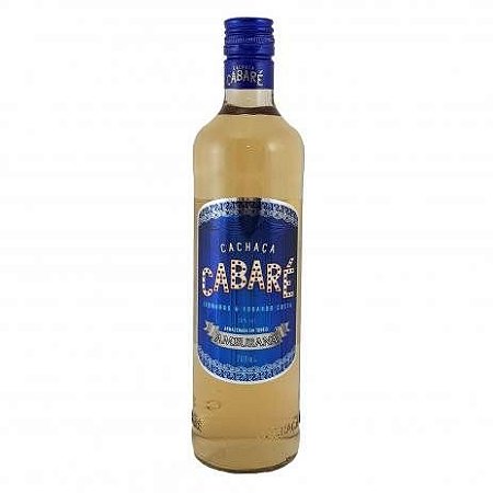 Cachaça Cabaré Amburana 700ml