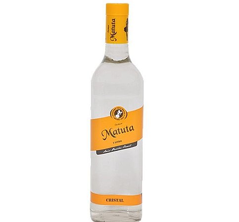 Cachaça Matuta Cristal 1000ml