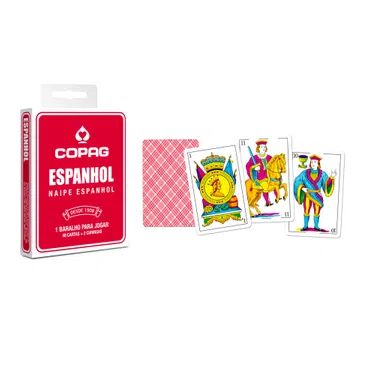 BARALHO ESPANHOL COPAG VERMELHO