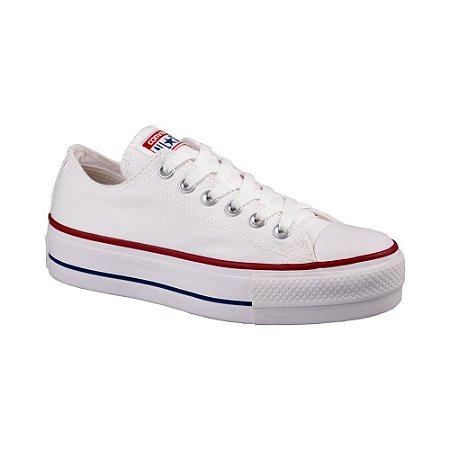 converse flatform branco