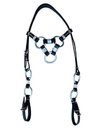 Cabeçada 3 Argolas - SE171