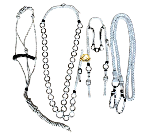 Cabeçada Peitoral, Rédea e Cabresto - SE134