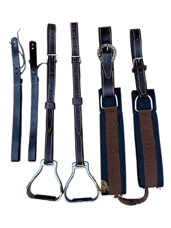 Arreata Para Sela E Arreio De luxo Marrom - SE145