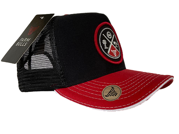 Boné Farm Bulls Preto - SE51