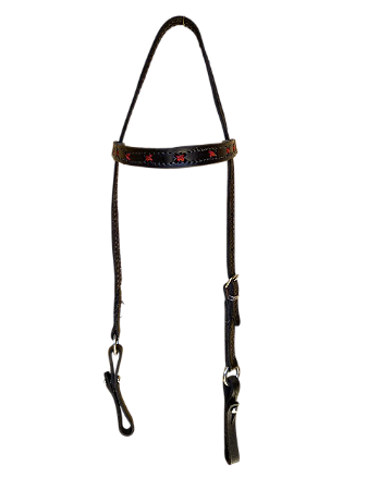 Cabeçada De Búfalo Com Detalhes - SE04