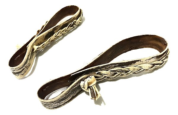 Par De Biqueira Couro Crú - SE79