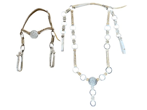 Cabeçada e Peitoral com Central República - SE230