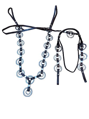 Traia Argolada - Cabeçada e Peitoral - SE217