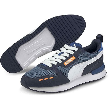 Tenis Puma R78 China Blue White