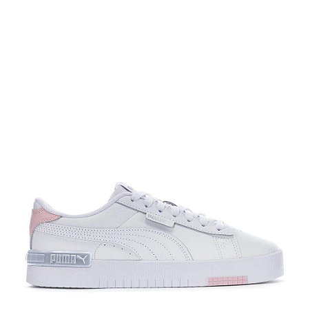 Tenis Puma Jada Couro Branco Pink