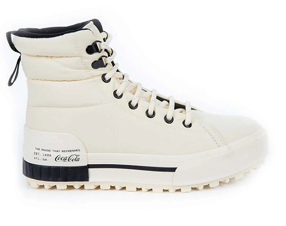 Bota Coca Cola Aspen Off White