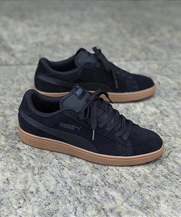 puma smash l preto