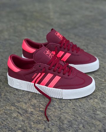 adidas sambarose burgundy