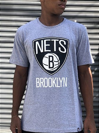 Camisa brooklyn nets cinza Clearance