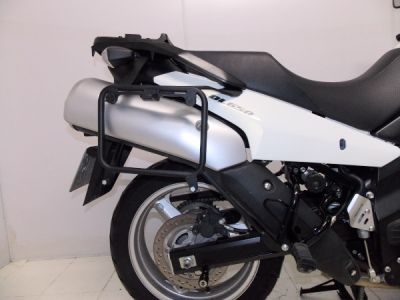 Suporte Lateral para Baus e Malas ( padrão Givi ) para Vstrom 650 (ant)