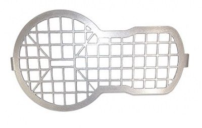 Protetor de Farol para BMW R1200 GS em Grade - PRATA