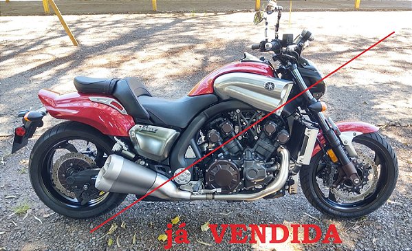 VENDIDA - Yamaha Vmax 1700 - 2010 - 10mil KM