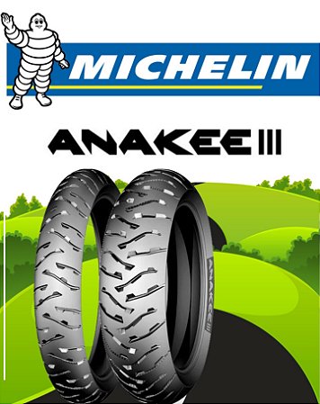 Pneu Michelin Anakee 3 -PAR- Traseiro 170/60-17 + Dianteiro 120/70-19